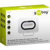 Goobay LED-Außenstrahler, 10 W, Slim Design, mit Bewegungsmelder, Weiß, 0.3 m - moderne Lichtlösung mit PIR-Sensor für Hauseingänge, Garagen, Carports & Zugangswege