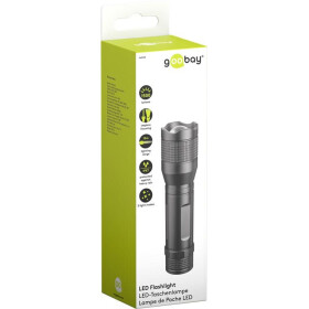 LED Taschenlampe Super Bright 1500 Schwarz ideal für...