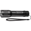 LED Taschenlampe Super Bright 1500 Schwarz ideal für Arbeit, Freizeit, Sport, Camping, Angeln, Jagd und Pannenhilfe Elektronik Taschenlampen Goobay 44559