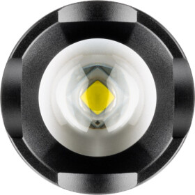 LED Taschenlampe High Bright 300 Schwarz ideal für Freizeit, Sport, Camping, Angeln, Jagd und Pannenhilfe Hobby Freizeitbedarf Goobay 44560