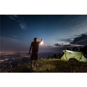 Goobay LED Outdoor Lichtband, 1 m - ideal für Outdoor Aktivitäten: Camping, Wandern, Festivals, Terrasse, Garten, etc.
