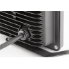 LED Außen Flutlichtstrahler mit Standfuß, 30 W, Schwarz-Gelb, 1.4 m - Arbeitsleuchte / Baustrahler mit großflächiger Ausleuchtung Goobay 59006