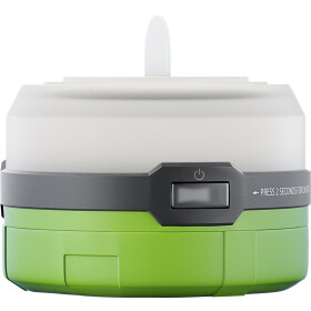 Goobay LED-Campingleuchte, 3-in-1, faltbar, Grün-Weiß - Vielseitig einsetzbarer Begleiter für Freizeit, Parties, Camping und andere Outdooraktivitäten