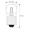 Goobay Taschenlampen-Kugel, 2,4 W, 2.4 W - Sockel E10, 12 V (DC), 200 mA