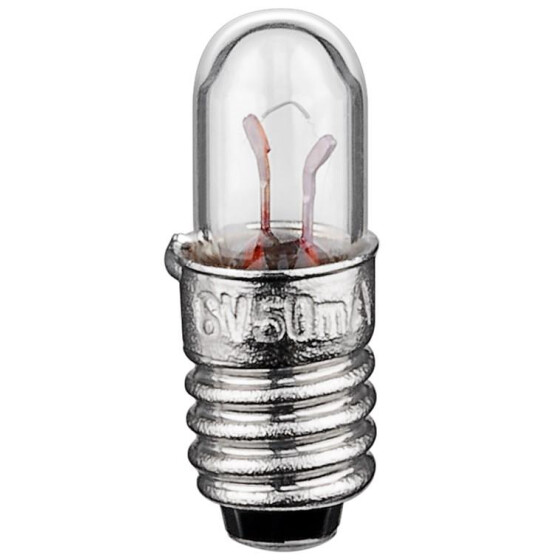 Röhrenlampe 1W Sockel E5,5 12V (DC), 80 mA - 1 Stück Elektronik Goobay 9521