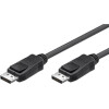 DisplayPort Verbindungskabel 1.1 vernickelt 2m Schwarz - DisplayPort-Stecker > DisplayPort-Stecker Goobay 51953