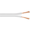 Lautsprecherkabel weiß CCA, 10 m - 10 m Rolle, Querschnitt 2 x 1,5 mm²