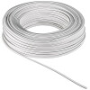 Goobay Lautsprecherkabel weiß CCA, 25 m - 25 m Rolle, Querschnitt 2 x 1,5 mm²