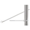 Goobay Kabelbinder, wetterfester Nylon, transparent - 180 mm, 4,75 mm - 100 Stück