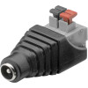 Goobay Terminal Block 2-pin > DC-Buchse (5.50 x 2.10 mm) - push-down Klemmbefestigung