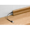 CAT6 Flach Patchkabel U/UTP Weiß 20m Kupfermaterial Computerzubehör Netzwerkkabel Goobay 95158