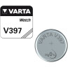 Varta Watch SR59 (V397) - Silberoxid-Zink-Knopfzelle, 1,55 V Uhrenbatterie - 1er Blister