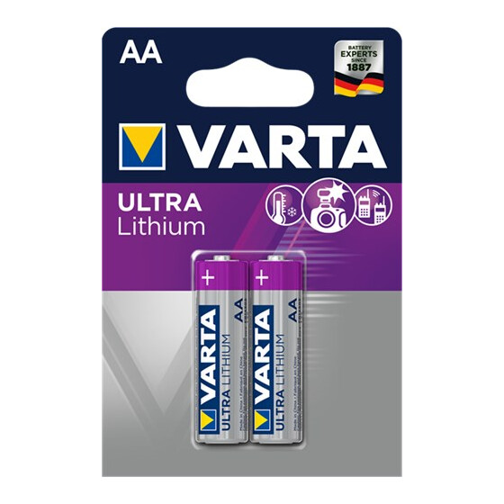 Wentronic Ultra Lithium FR6/AA (Mignon) (6106) - Lithium Batterie, 1,5 V
