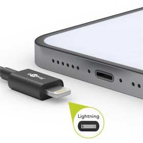 Goobay Lightning - USB-C™ Lade- und...