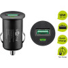 Goobay Quick Charge™ QC3.0 USB - Autoschnellladegerät, Schwarz - lädt bis zu 4x schneller als Standardladegeräte