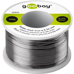 Lötzinn bleifrei ø 0,56 mm 100 g -...
