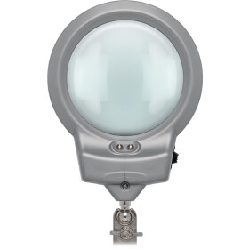 Goobay Löthilfe dritte Hand mit Lupe und Halter, Schwarz - die ideale Hilfe für alle filigranen Lötarbeiten