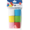 Krepppapier 6 Rollen mit jeweils 10m - farbig - Bastelbedarf Stylex 14022