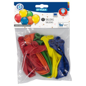 Party Luftballons Umfang 75cm Helium geeignet 15 Ballons...