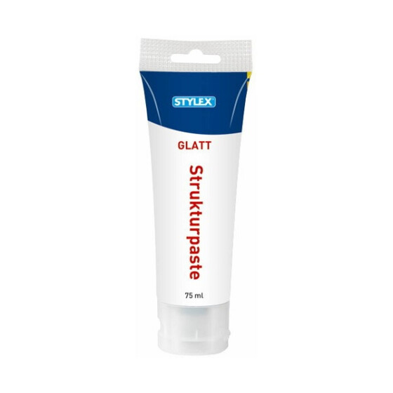 Strukturpaste glatt ohne Sand 75ml Tube Künstlerpaste Künstlerbedarf Stylex 28600