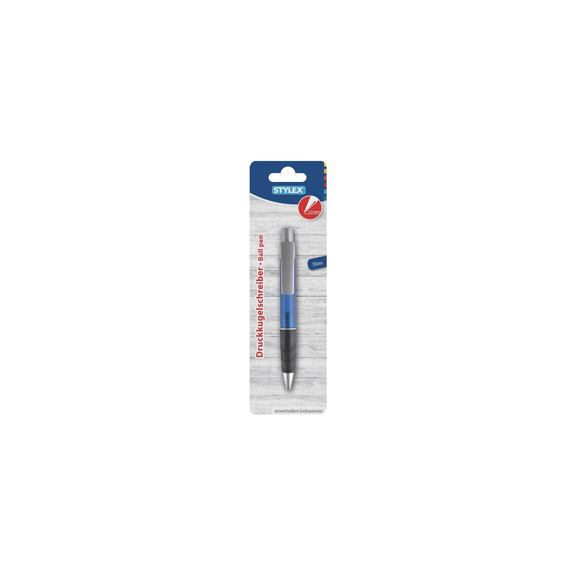 Stylex 30252 Jumbo Kugelschreiber blauschreibend 1,0 mm, 1,29