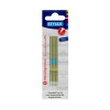 Messingminen Kugelschreiber 5 Stück 1mm blau Büro Schreibwaren Stylex 30510