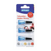 Sekundenkleber 3 Tuben à 1g Kleber Bürobedarf Stylex 31047