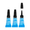 Sekundenkleber Gel 3 Tuben á 1 g Stylex 31053