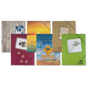 Stylex 43966 Dreiklappmappe - verschiedene Motive DIN A3