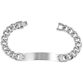 Panzerketten Armband Edelstahl 20 cm silberfarbig...