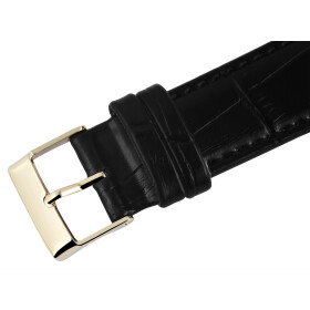 Analog Damenuhr Armbanduhr Kunstlederarmband schwarz Quartzwerk