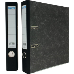 Stylex 41550 Ordner 5 cm, DIN A4, Wolkenmarmor