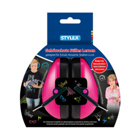 Stylex Gehörschutz, Stilles Lernen, SX-4230, rosa