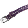 Damenuhr Armbanduhr Kunstleder lila Analog Quartz Excellanc 193023800421