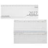 Schreibtisch Querkalender 2027 Kalender 32 Blatt 1 Woche Seite Ferien / Telefon Notizen