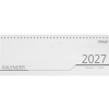 Schreibtisch Querkalender 2027 Kalender 32 Blatt 1 Woche Seite Ferien / Telefon Notizen