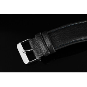 Herrenuhr Uhr Armband Kunstleder schwarz sportlich