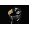 Herrenuhr Uhr Armband Kunstleder schwarz sportlich