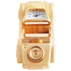 Royaltime Miniaturuhr "Auto" 9,2 cm goldfarben Analog Quartzwerk