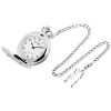 Taschenuhr Motiv "Rugby" silberfarben Analog Quartzwerk Tavolino 480722000031