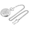 Taschenuhr Motiv "Rugby" silberfarben Analog Quartzwerk Tavolino 480722000031