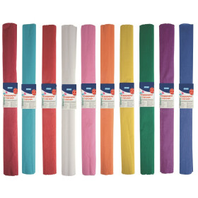 Stylex Krepppapier, 50 x 250 cm - diverse Farben