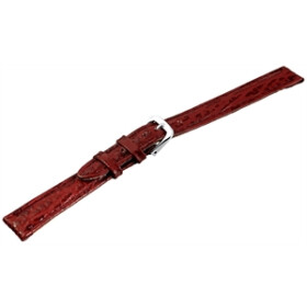PU-Lederband 8000341-120 dunkel rot 12 mm Stegbreite