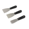 Spachtelsatz 3 teilig 4-6-8cm Kunststoff Griff Werkzeug Malerbedarf QualityProduct 4115