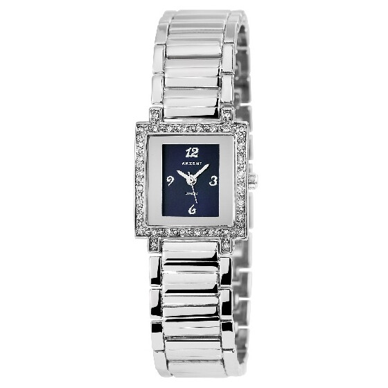 Damenuhr Armband Edelstahl Gliederband silberfarben 3 ATM Analog Quartzwerk