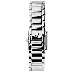 Damenuhr Armband Edelstahl Gliederband silberfarben 3 ATM Analog Quartzwerk