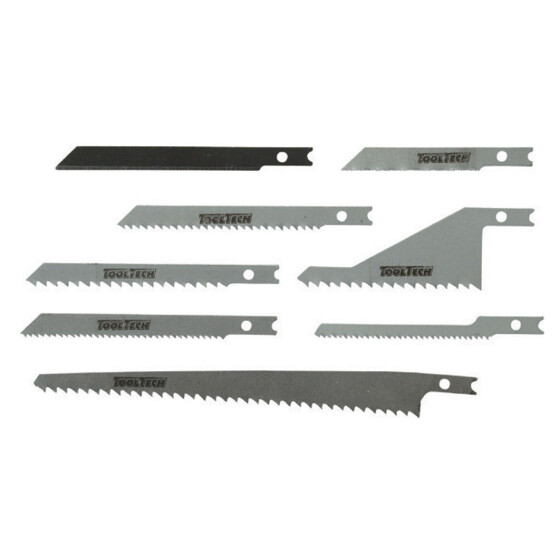 Stichsägeblätter Satz universal 8-teilig Werkzeug Sägeblätter Tooltech 10057