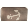 Cham Cham 3010012-007 Damen Geldbörse Kunstleder 19 x 10 cm Taupe Anker