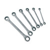 Ring Knarrenschlüsselsatz  6er Set 8-19 mm Werkzeug Schlüssel Tooltech 10708
