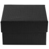 Uhrenbox Deckel Pappe schwarz 8 x 8.5 x 5,5 cm 1 Stück